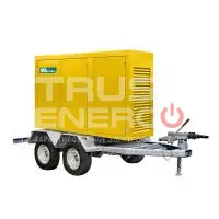 Дизельный генератор MitsuDiesel МД ЭД-10C-230-1РПМ29 в погодозащитном кожухе на шасси