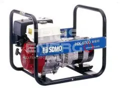 Бензиновый генератор SDMO HX 6000-C (HX 6000 S)